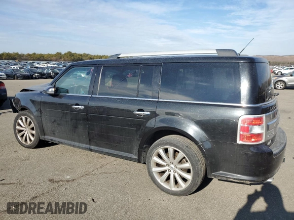 2014 Ford Flex Limited z VIN 2FMHK6D8XEBD07418, wystawiony jako Copart lot #88731035 z przebiegiem Nie podano mil oraz Nie do naprawy • Non repairable. Historia ofert i sprzedaży dostępna na DreamBid. Obrazek 2.