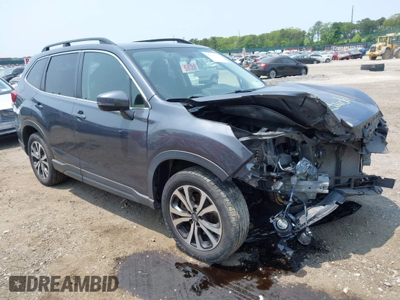 2021 Subaru Forester Limited with VIN JF2SKASC6MH443441, listed as a IAAI auction lot 42428177 with 72,686 mi miles and . Bid and sale history available at DreamBid. Image 1.