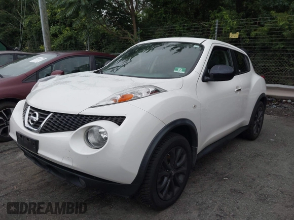 2013 Nissan Juke S z VIN JN8AF5MV1DT215949, wystawiony jako IAAI lot #42804607 z przebiegiem 79 673 mil mil oraz . Historia ofert i sprzedaży dostępna na DreamBid. Obrazek 2.
