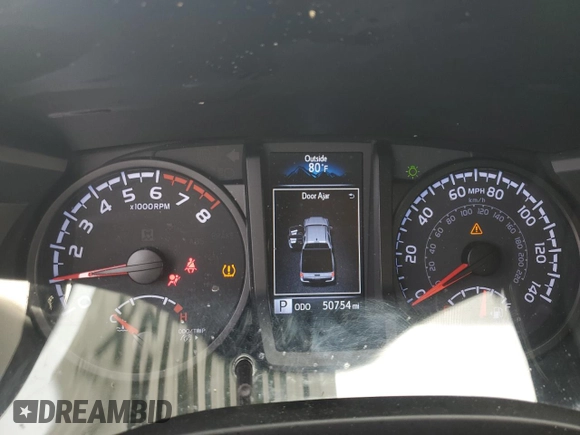 2021 Toyota Tacoma SR with VIN 3TMCZ5AN7MM406483, listed as a Copart auction lot 62501415 with 50,754 mi miles and Salvage title. Bid and sale history available at DreamBid. Image 9.