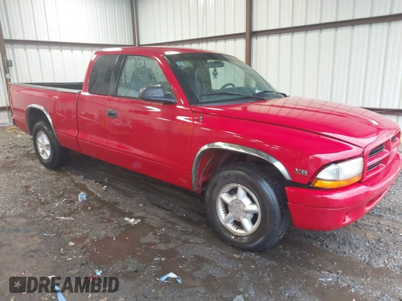 1998 Dodge Dakota SLT with VIN 1B7GL22X2WS691119, listed as a IAAI auction lot 41056451 with 219,224 mi miles. Bid and sale history available at carsss.com. Image 1.