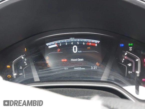 2022 Honda CR-V EX with VIN 5J6RW2H54NA006347, listed as a IAAI auction lot 42109034 with 44,235 mi miles and . Bid and sale history available at DreamBid. Image 7.