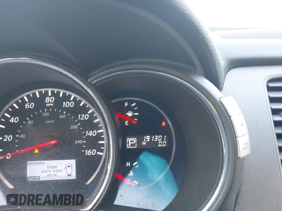 2013 Nissan Murano SV with VIN JN8AZ1MW3DW312500, listed as a IAAI auction lot 41471491 with 191,301 mi miles. Bid and sale history available at carsss.com. Image 15.