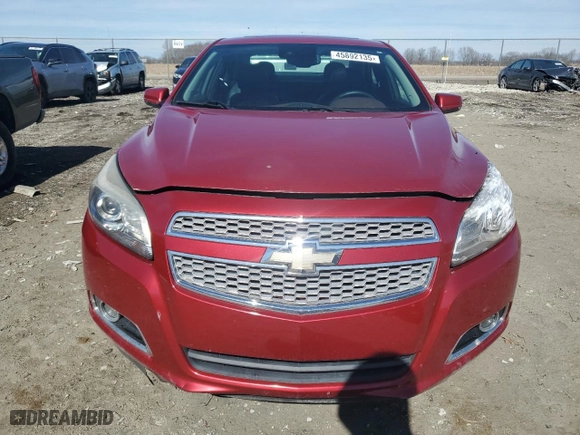 2013 Chevrolet Malibu LTZ with VIN 1G11H5SA4DF262003, listed as a Copart auction lot 45892135 with 131,331 mi miles and Salvage Title. Bid and sale history available at carsss.com. Image 5.