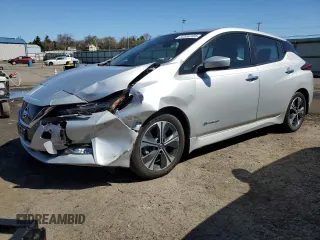 2019 Nissan LEAF SV z VIN 1N4AZ1CP4KC306053, wystawiony jako Copart lot #52356165 z przebiegiem 38 549 mil mil oraz Szkody całkowita. Historia ofert i sprzedaży dostępna na DreamBid. Obrazek 1.