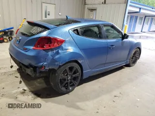 2016 Hyundai Veloster Turbo с VIN KMHTC6AE3GU262143, выставлен на аукционе Copart как лот 64102865 с пробегом 108 877 миль миль и Списание • Salvage title. История ставок и продаж доступна на DreamBid. Изображение 3.