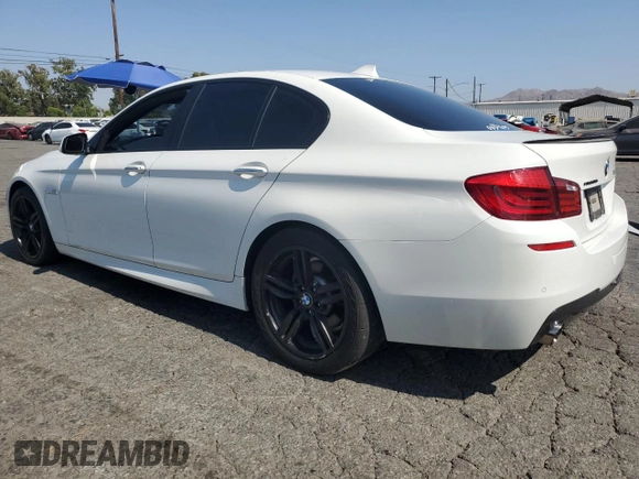 2013 BMW 5 Series 535i z VIN WBAFR7C57DC821405, wystawiony jako Copart lot #65239815 z przebiegiem 102 475 mil mil oraz Czysty tytuł • Clean title. Historia ofert i sprzedaży dostępna na DreamBid. Obrazek 2.