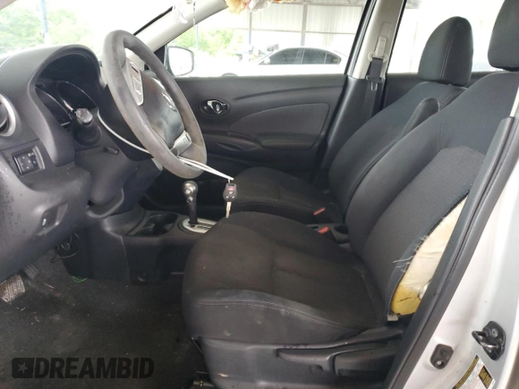 2016 Nissan Versa S with VIN 3N1CN7AP8GL852406, listed as a Copart auction lot 55884205 with 124,748 mi miles and Salvage title. Bid and sale history available at DreamBid. Image 7.