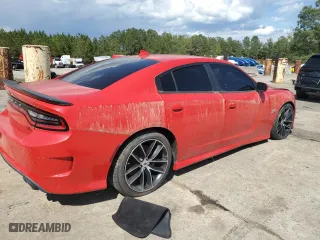 2018 Dodge Charger R/T Scat Pack with VIN 2C3CDXGJ1JH295104, listed as a Copart auction lot 52691605 with 0 mi miles and Salvage Title. Bid and sale history available at carsss.com. Image 3.