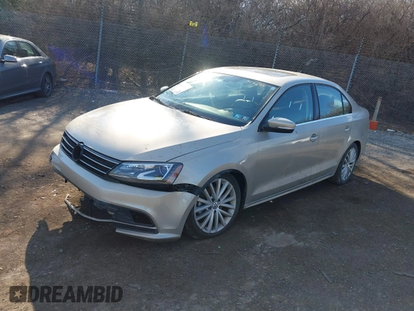 2016 Volkswagen Jetta Sedan 1.8T SEL with VIN 3VWL07AJ0GM313695, listed as a IAAI auction lot 41523515 with 94,212 mi miles. Bid and sale history available at carsss.com. Image 17.