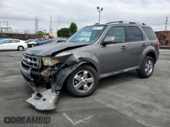 2010 Ford Escape Limited с VIN 1FMCU0EG8AKD06419, выставлен на аукционе Copart как лот 62357115 с пробегом 138 687 миль миль и Списание • Salvage title. История ставок и продаж доступна на DreamBid. Изображение 1.