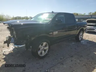2021 Ram 1500 Tradesman z VIN 3C6RR7KT0MG710005, wystawiony jako Copart lot #56102765 z przebiegiem Nie podano mil oraz Szkoda całkowita • Salvage title. Historia ofert i sprzedaży dostępna na DreamBid. Obrazek 1.