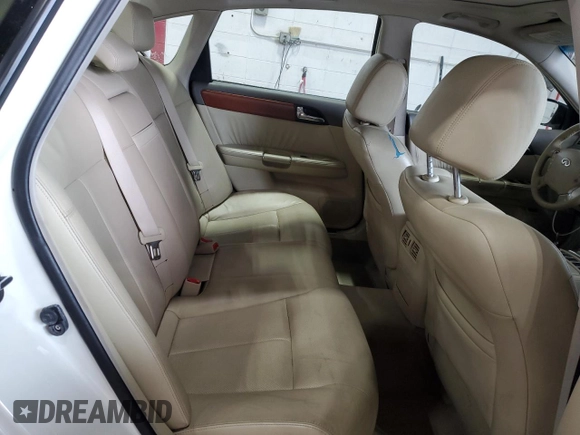2007 Infiniti M x with VIN JNKAY01F67M457476, listed as a Copart auction lot 44972695 with 188,971 mi miles and Non repairable. Bid and sale history available at DreamBid. Image 10.