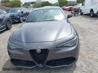 2023 Alfa Romeo Giulia Veloce with VIN ZARFAMBN6P7666665, listed as a IAAI auction lot 42014346 with 14,159 mi miles. Bid and sale history available at carsss.com. Image 6.