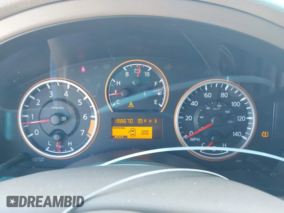 2011 Nissan Armada SV with VIN 5N1BA0ND2BN618049, listed as a IAAI auction lot 41838749 with 198,670 mi miles and . Bid and sale history available at DreamBid. Image 7.