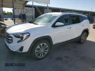 2021 GMC Terrain SLT z VIN 3GKALPEV8ML316980, wystawiony jako Copart lot #58046685 z przebiegiem 101 232 mil mil oraz Szkoda całkowita • Salvage title. Historia ofert i sprzedaży dostępna na DreamBid. Obrazek 1.