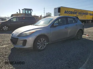 2013 Mazda 3 i Touring with VIN JM1BL1LP7D1841036, listed as a Copart auction lot 53365045 with 166,539 mi miles and Salvage title. Bid and sale history available at DreamBid. Image 1.