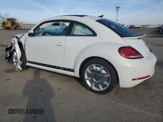 2019 Volkswagen Beetle SE with VIN 3VWJD7AT9KM720369, listed as a Copart auction lot 43407005 with Not provided miles and Salvage title. Bid and sale history available at DreamBid. Image 2.