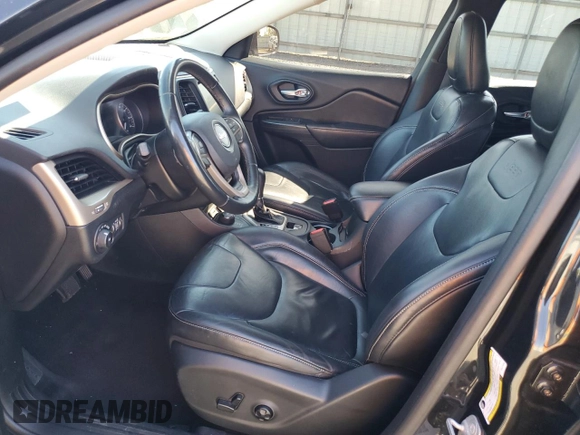 2014 Jeep Cherokee Limited with VIN 1C4PJMDB2EW212398, listed as a Copart auction lot 54723835 with 202,008 mi miles and Salvage title. Bid and sale history available at DreamBid. Image 7.