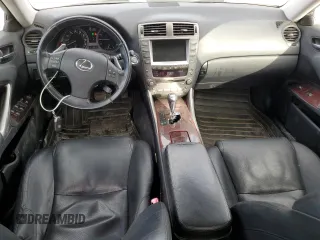 2007 Lexus IS 350 with VIN JTHBE262675012230, listed as a Copart auction lot 46686995 with 158,767 mi miles and Salvage Title. Bid and sale history available at DreamBid. Image 8.