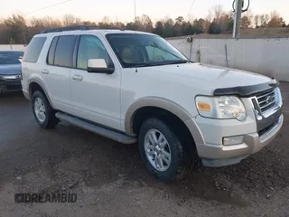 2010 Ford Explorer Eddie Bauer with VIN 1FMEU7EE0AUA56016, listed as a IAAI auction lot 41172194 with 144,672 mi miles. Bid and sale history available at carsss.com. Image 1.