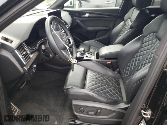 2021 Audi SQ5 Prestige с VIN WA1C4BFYXM2063895, выставлен на аукционе Copart как лот 62952085 с пробегом 49 369 миль миль и Списание • Salvage title. История ставок и продаж доступна на DreamBid. Изображение 7.