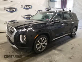 2020 Hyundai Palisade SEL z VIN KM8R4DHE3LU158229, wystawiony jako Copart lot #49879385 z przebiegiem 127 044 mil mil oraz Tytuł czysty. Historia ofert i sprzedaży dostępna na DreamBid. Obrazek 1.