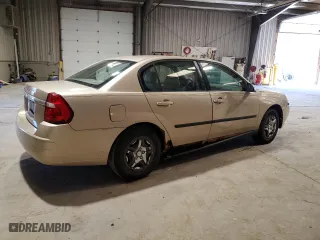 2005 Chevrolet Malibu with VIN 1G1ZS52F55F221400, listed as a Copart auction lot 53202695 with 97,447 mi miles and Salvage Title. Bid and sale history available at carsss.com. Image 3.