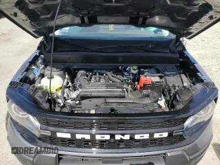 2025 Ford Bronco Sport Outer Banks with VIN 3FMCR9CN6SRE50121, listed as a Copart auction lot 61175625 with 2,321 mi miles and Salvage title. Bid and sale history available at DreamBid. Image 12.
