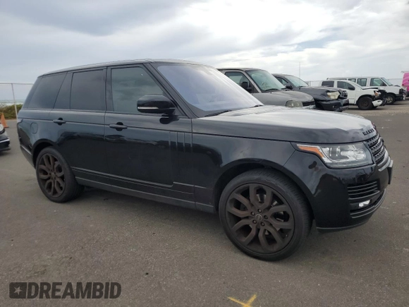 2016 Land Rover Range Rover with VIN SALGR2PF3GA301305, listed as a Copart auction lot 56352654 with 72,705 mi miles and Clean Title. Bid and sale history available at carsss.com. Image 4.