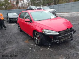2019 Volkswagen Golf GTI S with VIN 3VW6T7AU2KM000378, listed as a IAAI auction lot 41480887 with 73,785 mi miles. Bid and sale history available at carsss.com. Image 1.