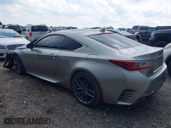 2015 Lexus RC 350 F Sport z VIN JTHSE5BC2F5004673, wystawiony jako IAAI lot #42280105 z przebiegiem 155 768 mil mil oraz . Historia ofert i sprzedaży dostępna na DreamBid. Obrazek 3.