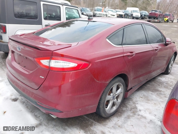 2015 Ford Fusion SE with VIN 3FA6P0H7XFR255079, listed as a IAAI auction lot 41424377 with 1 mi miles. Bid and sale history available at carsss.com. Image 4.