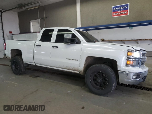 2014 Chevrolet Silverado 1500 LT with VIN 1GCVKREC9EZ134516, listed as a Copart auction lot 48955635 with 280,221 mi miles and Salvage Title. Bid and sale history available at DreamBid. Image 4.