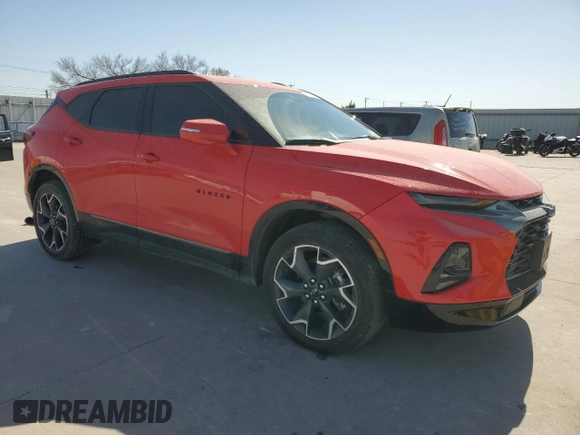 2021 Chevrolet Blazer RS с VIN 3GNKBERS8MS523082, выставлен на аукционе Copart как лот 49417815 с пробегом 46 215 миль миль и Чистый • Clean title. История ставок и продаж доступна на DreamBid. Изображение 4.