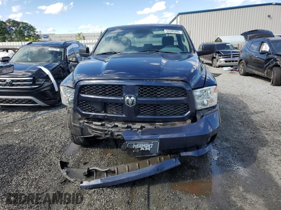 2018 Ram 1500 Express с VIN 1C6RR6FGXJS161182, выставлен на аукционе Copart как лот 55596305 с пробегом 45 812 миль миль и Списание • Salvage title. История ставок и продаж доступна на DreamBid. Изображение 5.