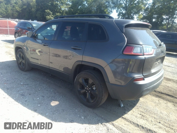 2020 Jeep Cherokee Latitude Plus with VIN 1C4PJLLB7LD581696, listed as a IAAI auction lot 40094839 with 55,576 mi miles. Bid and sale history available at carsss.com. Image 3.