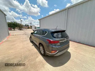 2020 Hyundai Santa Fe SE with VIN 5NMS23AD1LH203182, listed as a Copart auction lot 65295655 with 186,864 mi miles and Clean title. Bid and sale history available at DreamBid. Image 3.