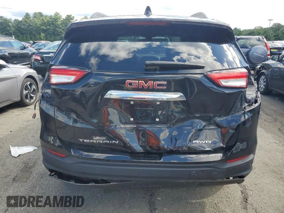 2023 GMC Terrain SLE z VIN 3GKALTEG6PL134225, wystawiony jako Copart lot #71724734 z przebiegiem 14 932 mil mil oraz Szkoda całkowita • Salvage title. Historia ofert i sprzedaży dostępna na DreamBid. Obrazek 6.