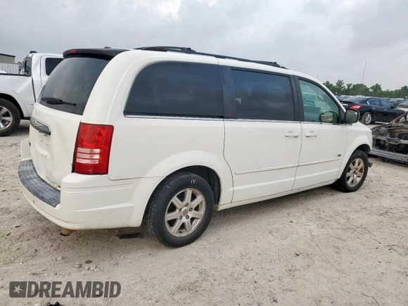 2008 Chrysler Town & Country Touring with VIN 2A8HR54P48R754428, listed as a Copart auction lot 57054175 with 124,211 mi miles and Salvage title. Bid and sale history available at DreamBid. Image 3.