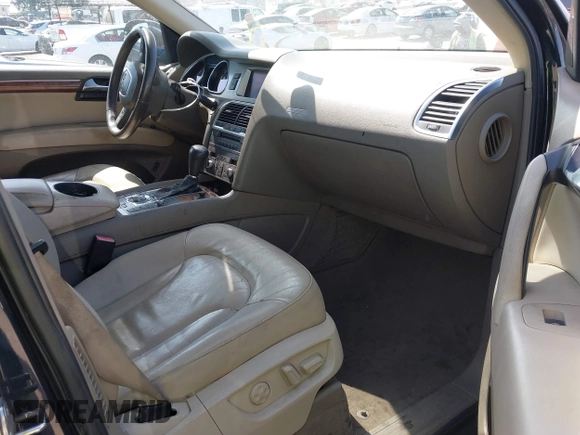 2009 Audi Q7 with VIN WA1AY74LX9D013784, listed as a IAAI auction lot 42551669 with 196,806 mi miles and . Bid and sale history available at DreamBid. Image 5.