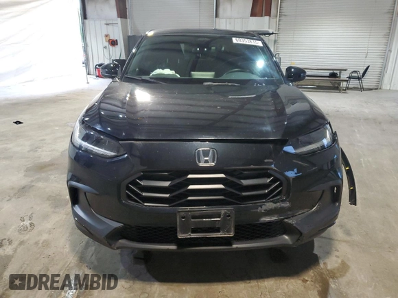 2023 Honda HR-V Sport with VIN 3CZRZ2H58PM703145, listed as a Copart auction lot 60353815 with 33,733 mi miles and Salvage title. Bid and sale history available at DreamBid. Image 5.