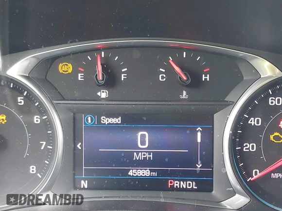 2019 Chevrolet Equinox LT with VIN 3GNAXKEV8KL116205, listed as a IAAI auction lot 42054925 with 45,869 mi miles. Bid and sale history available at carsss.com. Image 7.