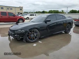 2021 Dodge Charger R/T with VIN 2C3CDXCT7MH633360, listed as a Copart auction lot 55859405 with 60,754 mi miles and Salvage title. Bid and sale history available at DreamBid. Image 1.