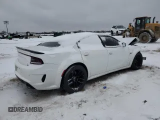 2020 Dodge Charger Scat Pack Widebody z VIN 2C3CDXGJ0LH180335, wystawiony jako Copart lot #44685545 z przebiegiem 45 579 mil mil oraz Szkoda całkowita • Salvage title. Historia ofert i sprzedaży dostępna na DreamBid. Obrazek 3.