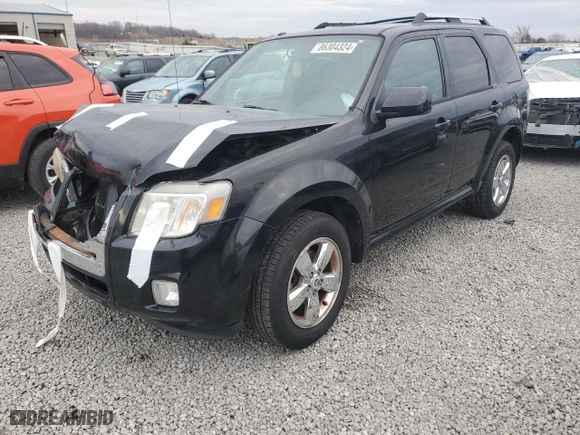2011 Mercury Mariner Premier with VIN 4M2CN9H78BKJ04645, listed as a Copart auction lot 86304324 with 0 mi miles and Salvage Title. Bid and sale history available at carsss.com. Image 1.