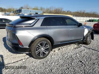 2023 Cadillac LYRIQ RWD Luxury z VIN 1GYKPMRK8PZ001087, wystawiony jako Copart lot #54224495 z przebiegiem 36 395 mil mil oraz Szkoda całkowita • Salvage title. Historia ofert i sprzedaży dostępna na DreamBid. Obrazek 3.