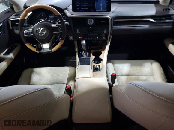 2020 Lexus RX 350L with VIN JTJHZKFA3L2025792, listed as a Copart auction lot 43141085 with 95,096 mi miles and Salvage title. Bid and sale history available at DreamBid. Image 8.