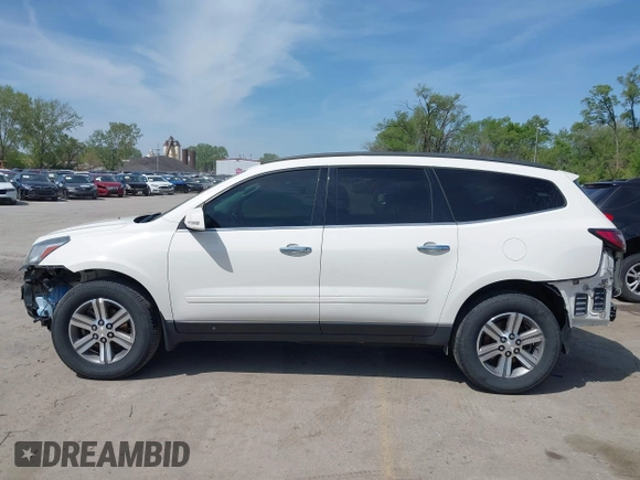2015 Chevrolet Traverse LT with VIN 1GNKVHKDXFJ280531, listed as a IAAI auction lot 42077958 with 177,856 mi miles and . Bid and sale history available at DreamBid. Image 15.