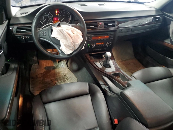 2007 BMW 3 Series 328xi with VIN WBAVC93557KX57867, listed as a Copart auction lot 49716095 with 103,578 mi miles and Salvage Title. Bid and sale history available at carsss.com. Image 8.